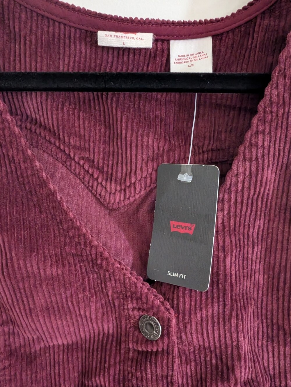 Levi's Large Vianna Vest Dress - Picture 5 of 5